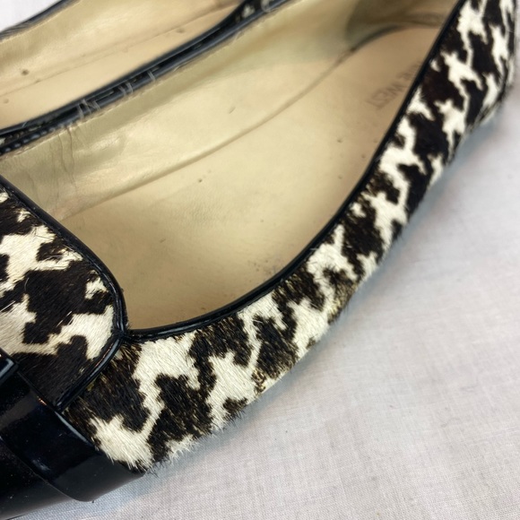 Nine West calf hair shoes flats Women’s size 8.5 - Picture 4 of 9